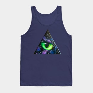 The All Knowing Cat Tank Top